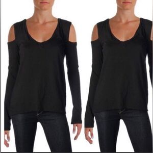 Pam & Gela Shoulder Cut out Shirt
